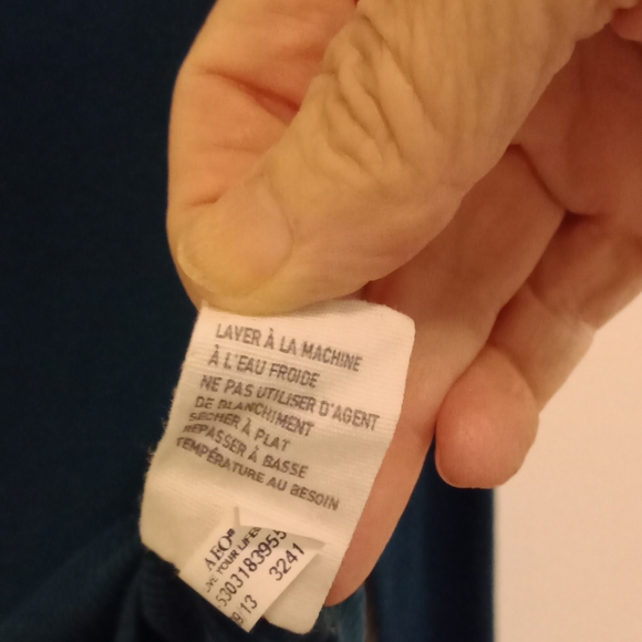 American Eagle women's teal long sleeved, drop shoulders Size S/P. - Picture 5 of 5